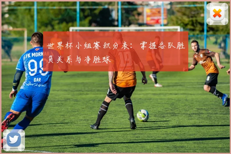 世界杯小组赛积分表:掌握各队胜负关系与净胜球