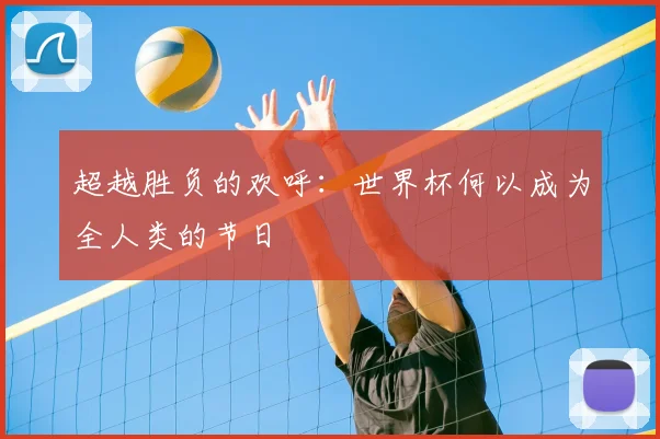超越胜负的欢呼:世界杯何以成为全人类的节日